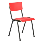 De Valk Basic CPL stapelstoel model 3390<span> - </span>Rood